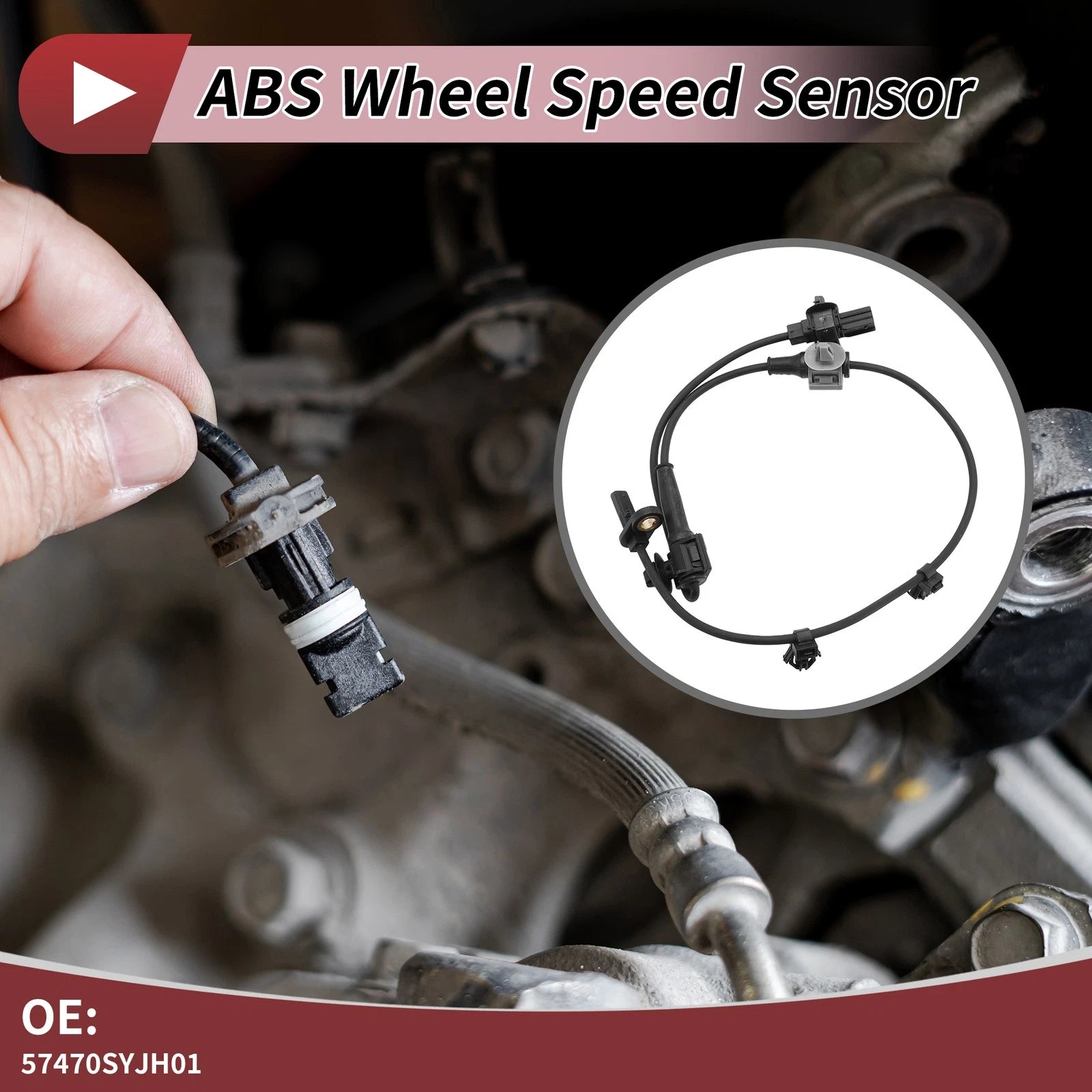 ABS Wheel Speed Sensor Replacement for Honda Elysion (2013–2015)