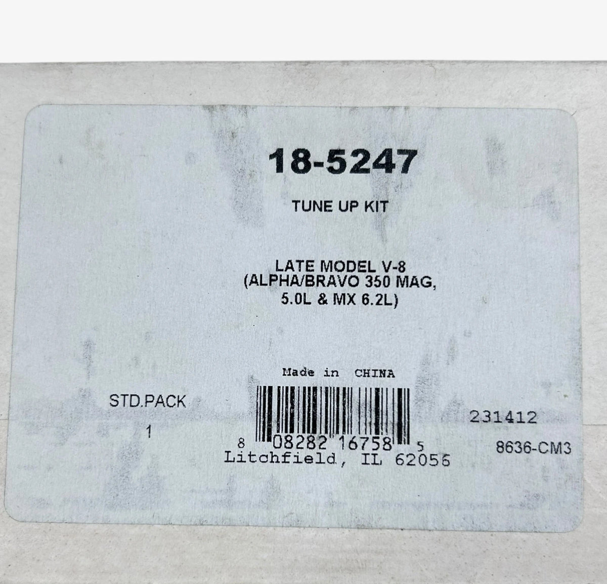Tune Up Kit for Mercury Marine V8 (18-5247)