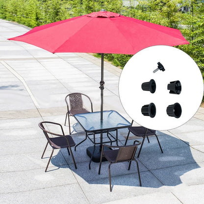 Sun Umbrella Base Bracket with Plastic Pipe Sleeves 32mm 38mm 48mm