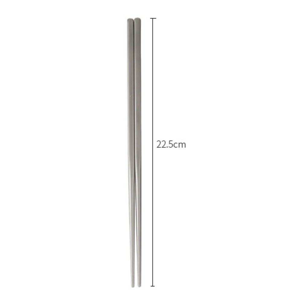 Titanium Chopsticks for Outdoor Camping Hiking Picnic Use