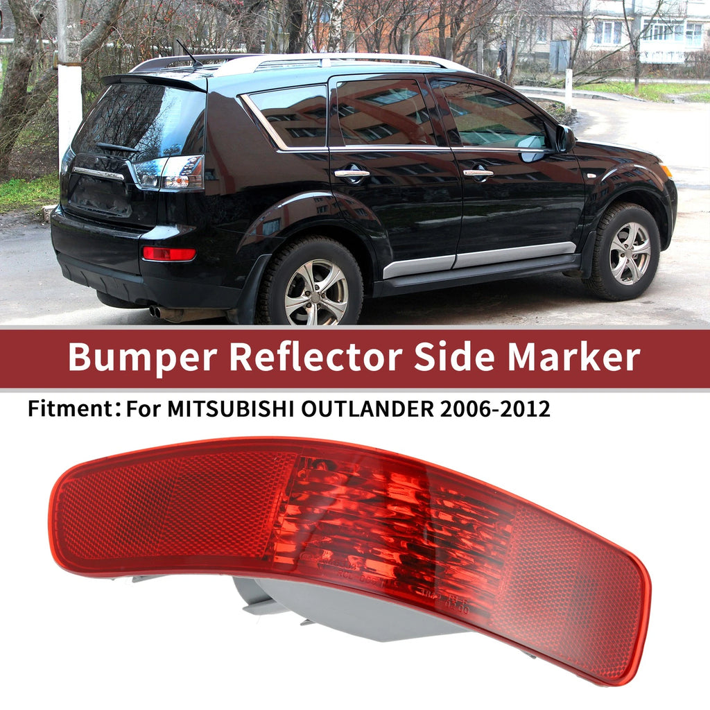 Rear Left Bumper Reflector Replacement for Mitsubishi Outlander (2006–2012)