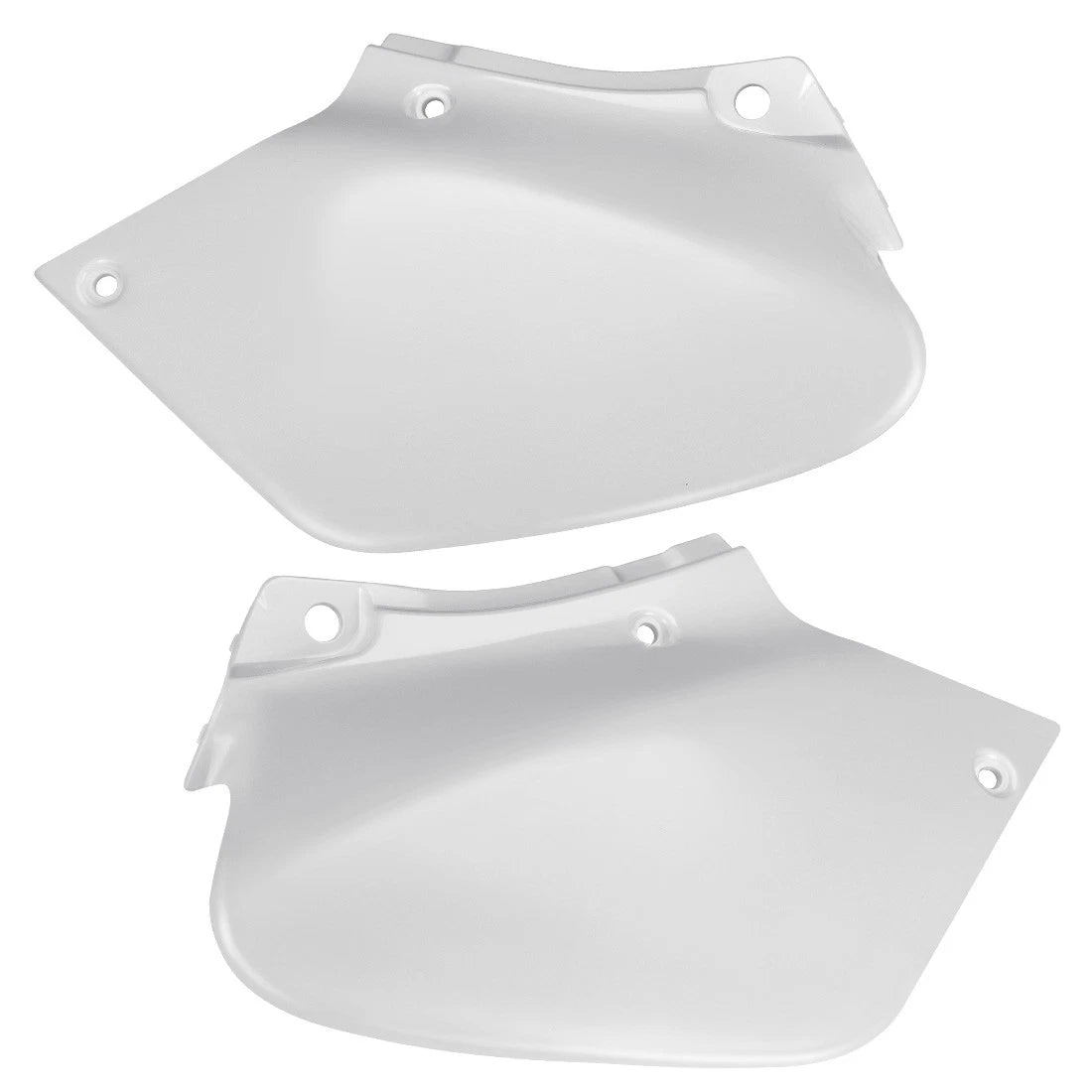 Set of 2 Side Panels for Honda XR250R XR400R (1996–2004) White Covers