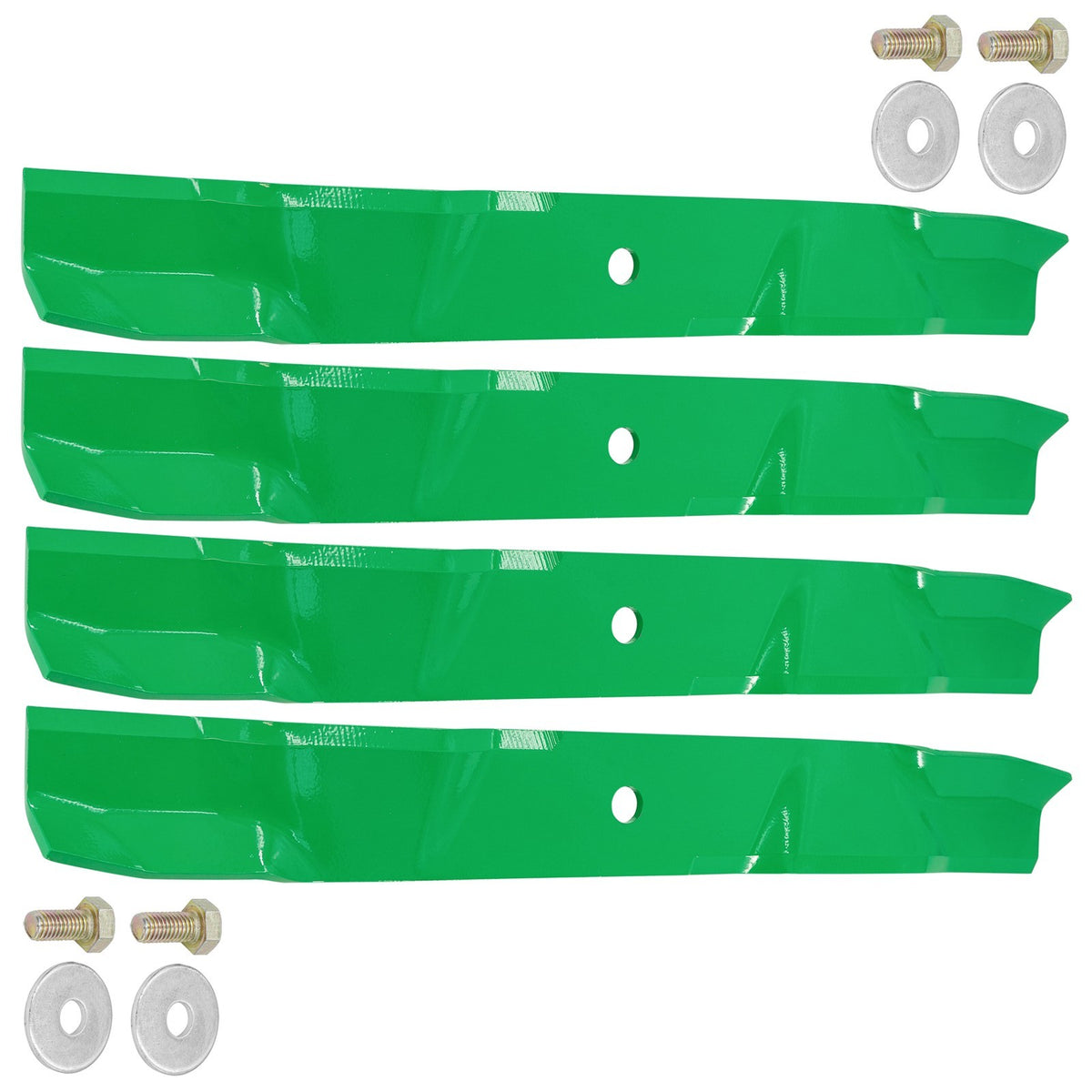 Deck Blade with Bolt for Hustler FasTrak SD Mini Z (36–42 in) (2010–2019)
