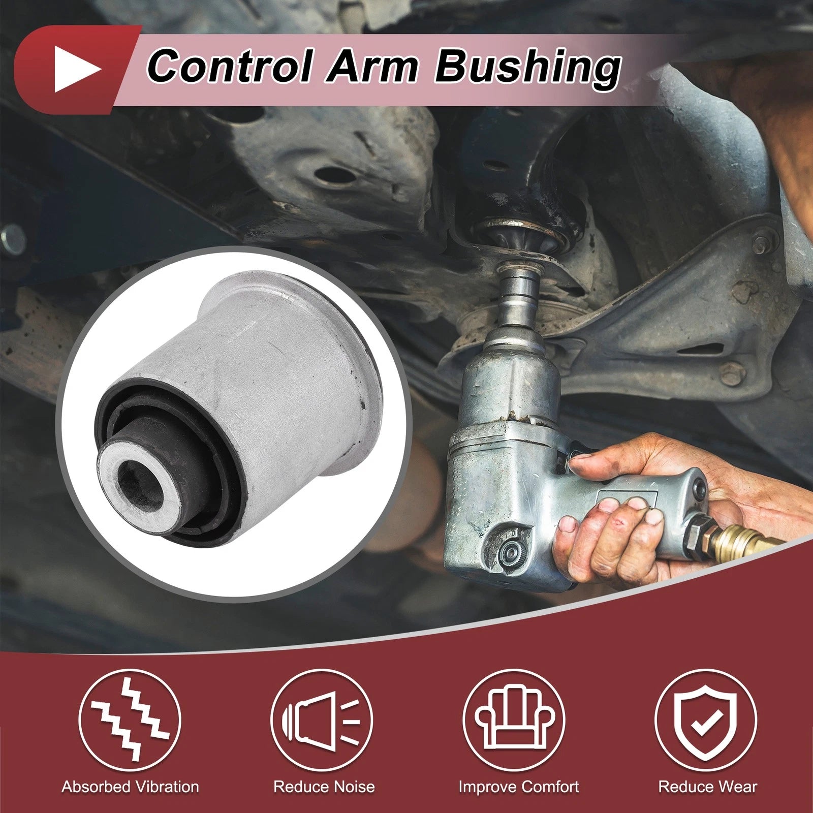 Rear Control Arm Bushing Replacement for Mercedes-Benz GL-Class (2006–2015)