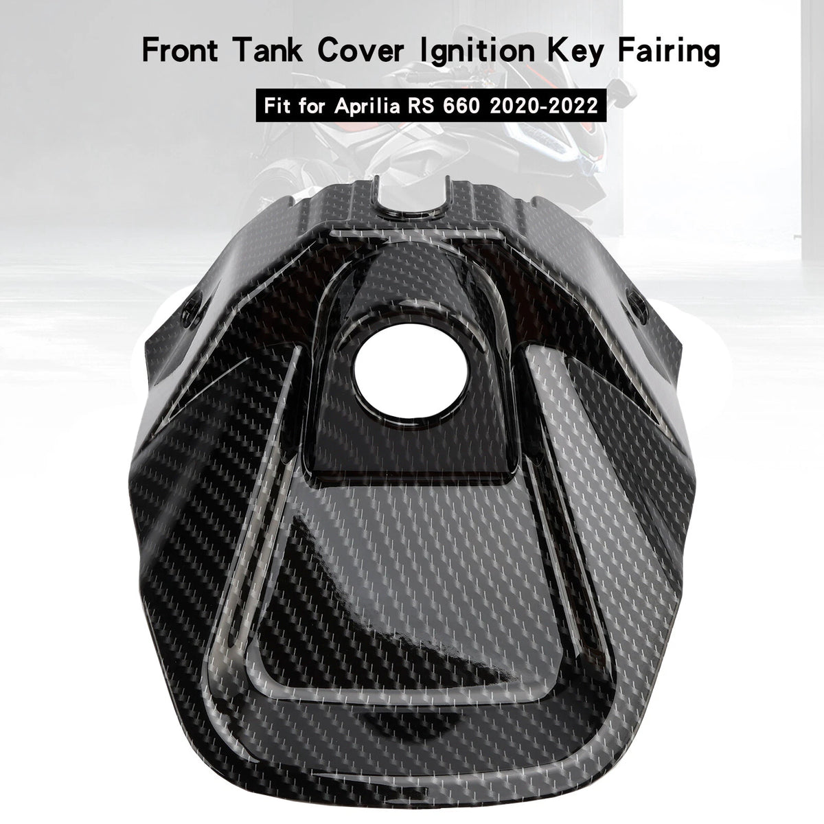 Carbon Front Tank Cover for Aprilia RS 660 (2020–2022)