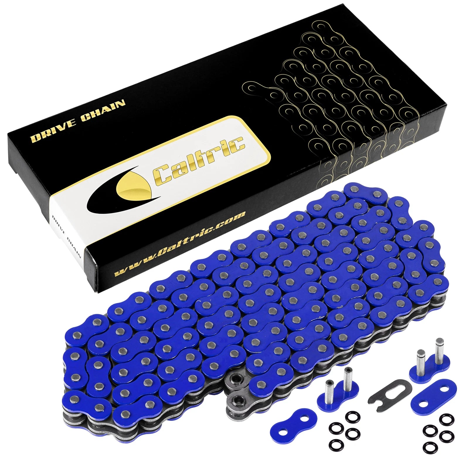 O-Ring Blue Drive Chain Replacement for Suzuki LT160E Quadrunner (1989–1992)