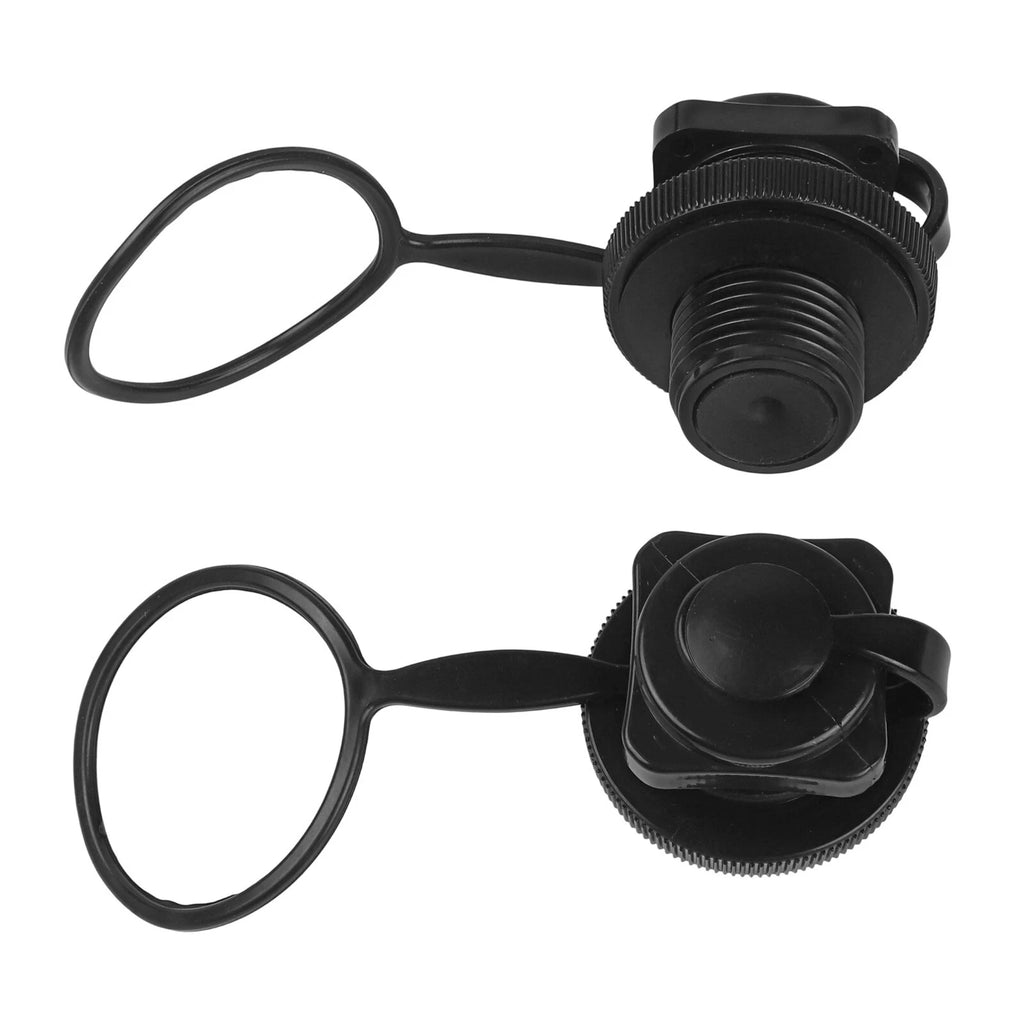 Air Valve Cap for Inflatable Boat (Black)