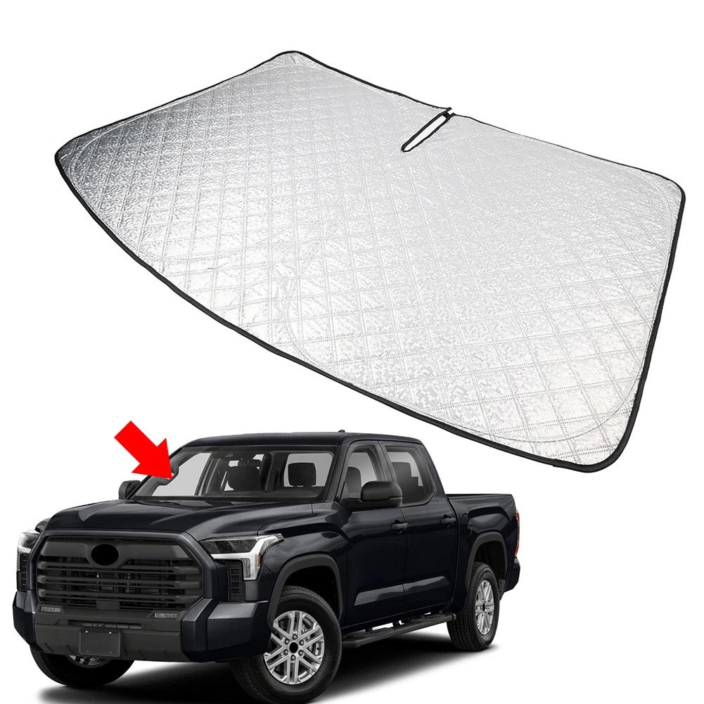 Foldable Windshield Sun Shade for Toyota Tundra (2022–2025)