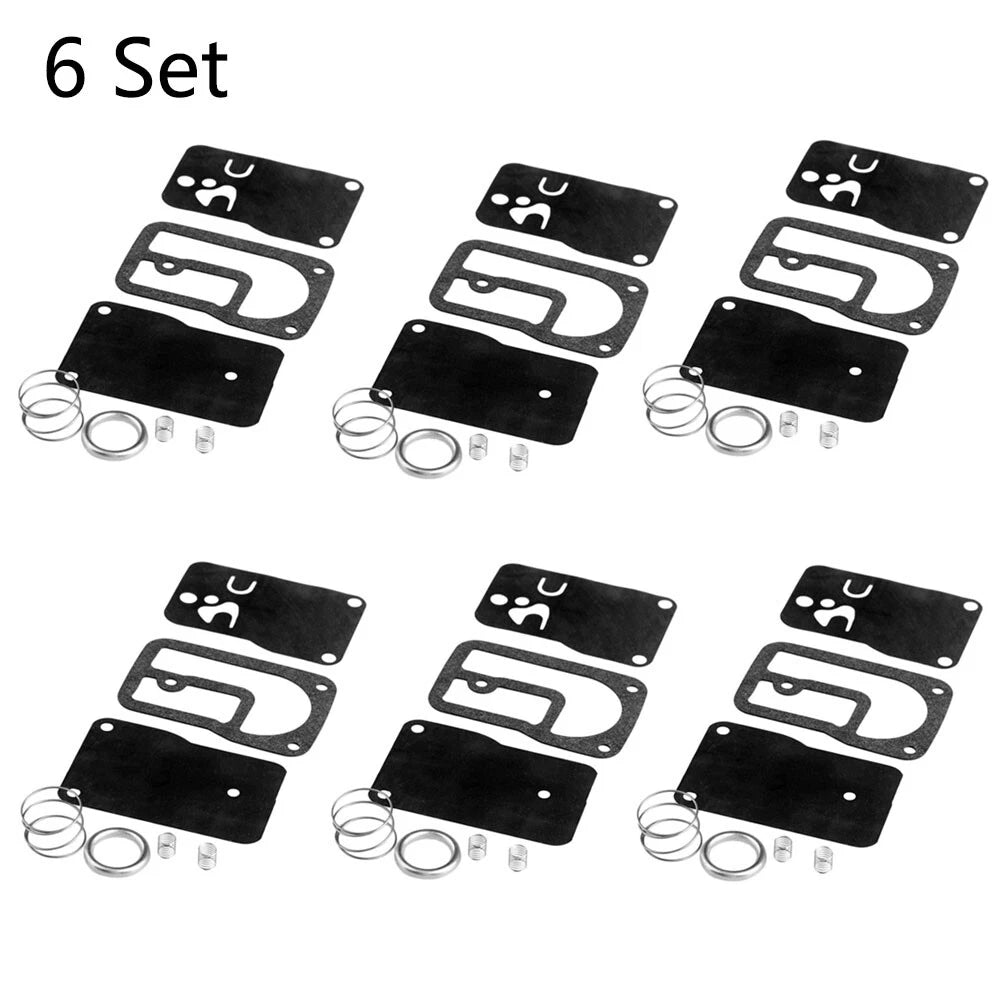Set of 6 Fuel Pump Rebuild Kit for B&Stratton 393397 401400 402400 422700