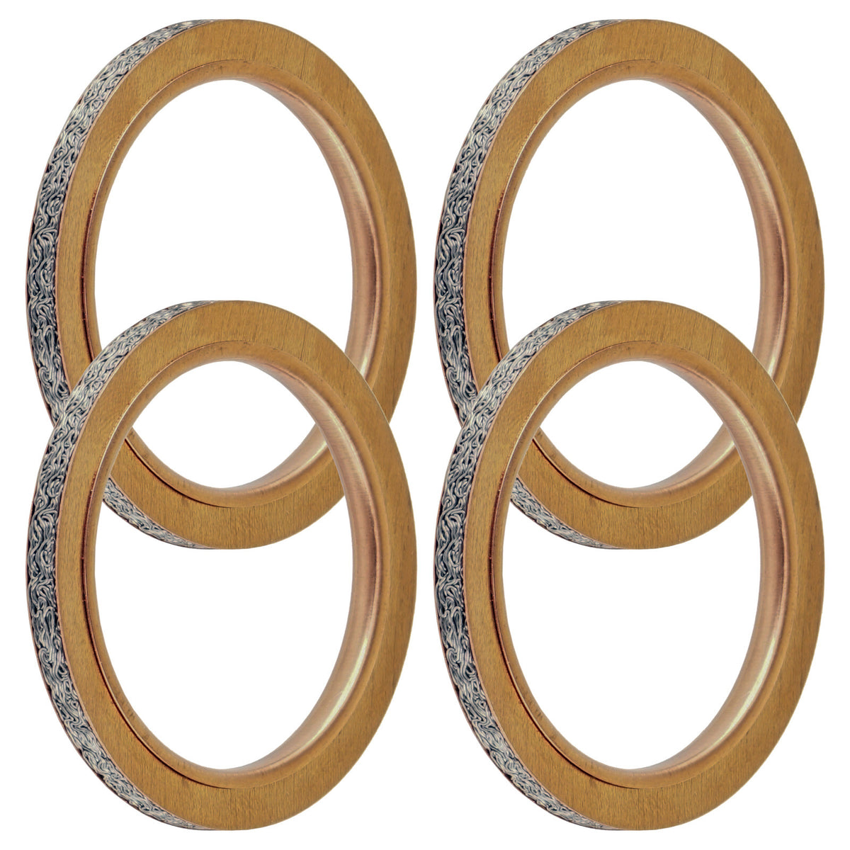 Exhaust Muffler Pipe Gaskets for Yamaha YZF600R (1995–1998, 2001)