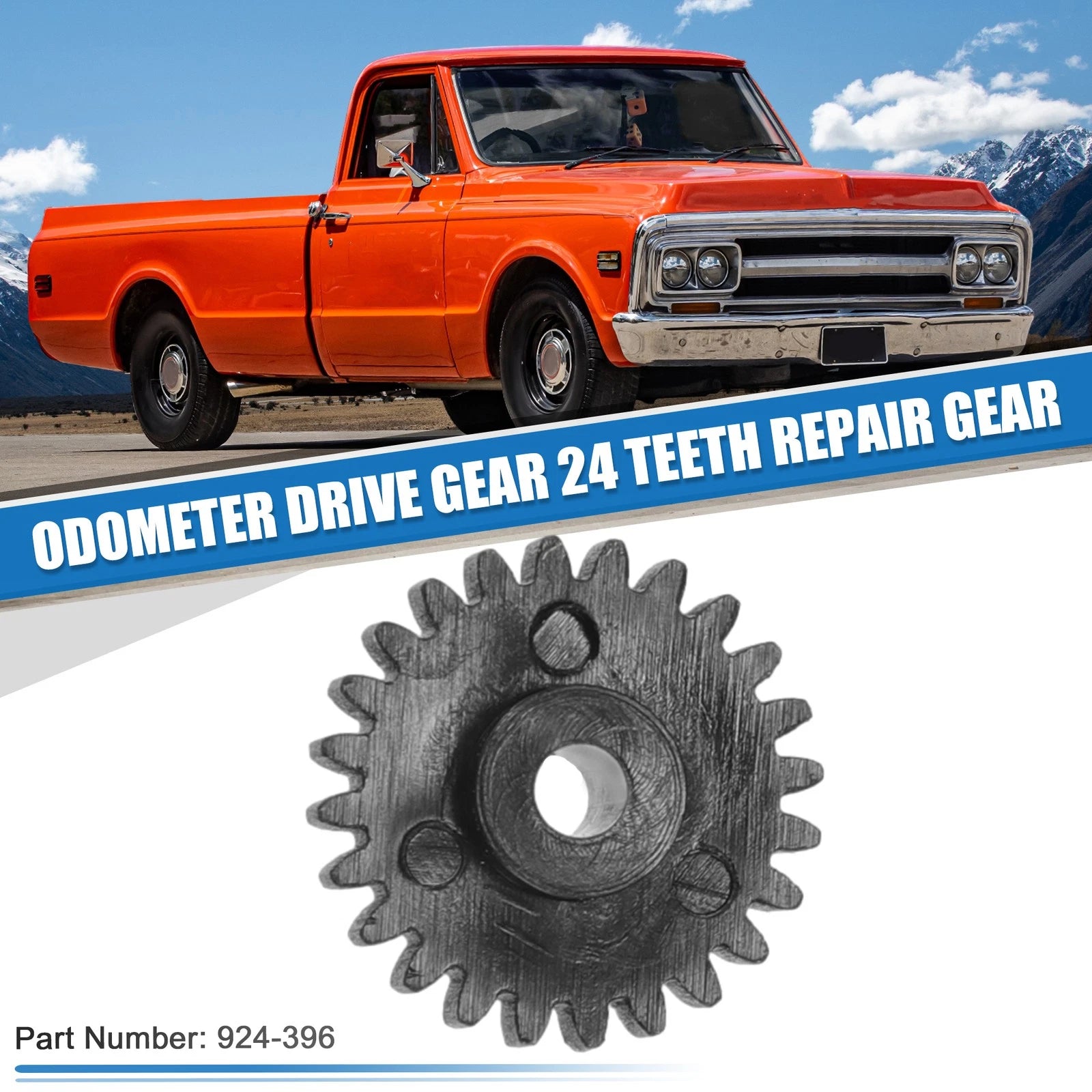 Odometer Repair Gear 24 Teeth Replacement for Chevrolet GM Models (2011–2020)