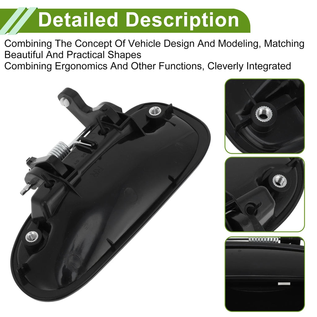 Exterior Door Handle Replacement Rear Right for Honda Civic (1996–2000)