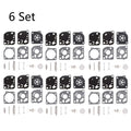 6X Carburetor Kit for Echo PB-1000 PB-1010 (Zama RB-52 C1Q-P18 C1Q-P22)