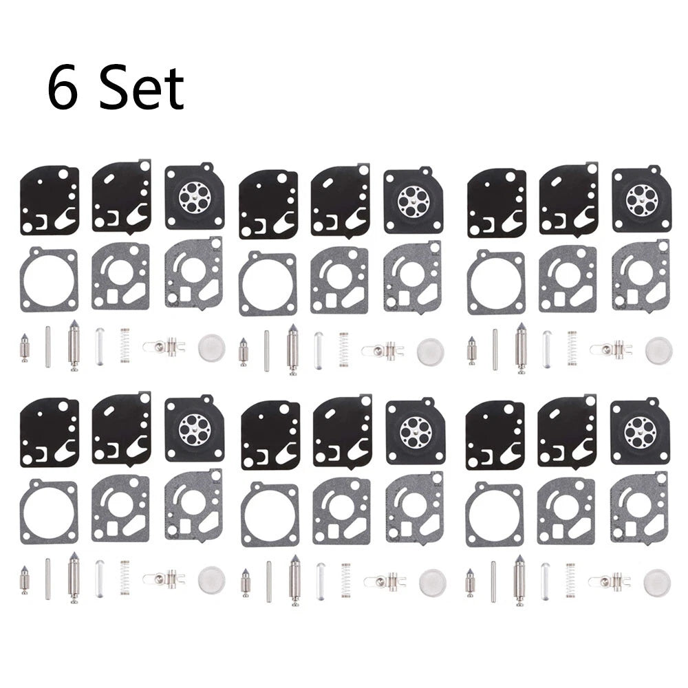 6X Carburetor Kit for Echo PB-1000 PB-1010 (Zama RB-52 C1Q-P18 C1Q-P22)