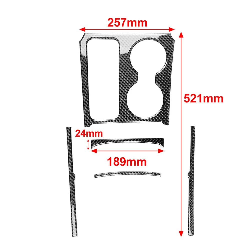 Set of 4 Control Panel Water Cup Holder Trim for Kia Stinger (2018–2023)