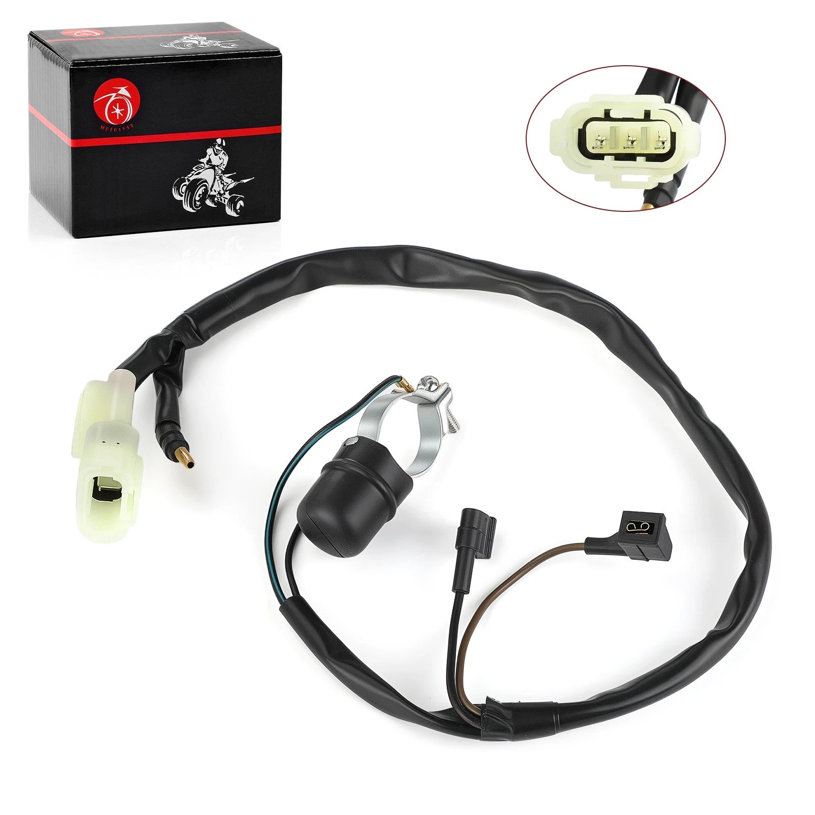 Engine Stop Kill Button Switch for Honda CRF250X CRF450X (2004–2017) 35130-KSC-670