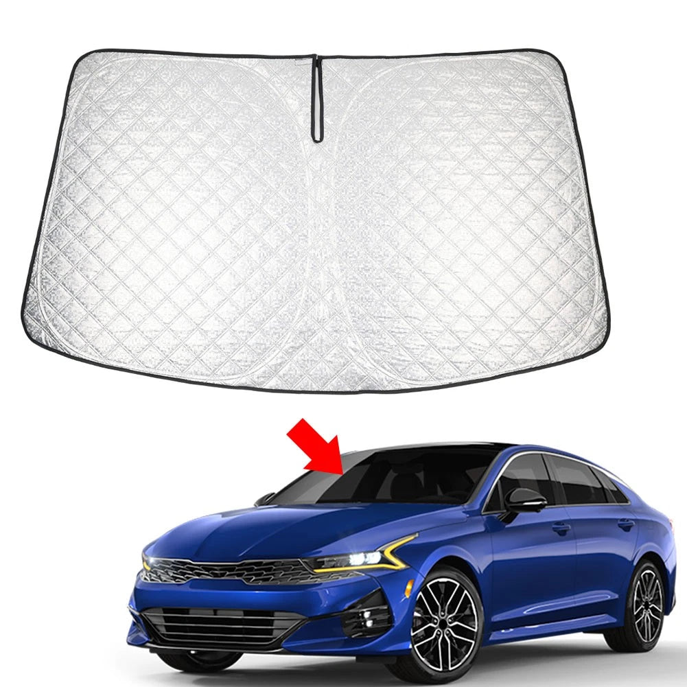 Folding Sun Shade for Kia K5 (2021–2025)
