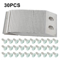 30Pcs Titanium Replacement Blades for WORX Robot Lawn Mower (2013–2023)