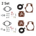 Set of 2 Carburetor Kits for Johnson Evinrude 396701 (25-48HP)