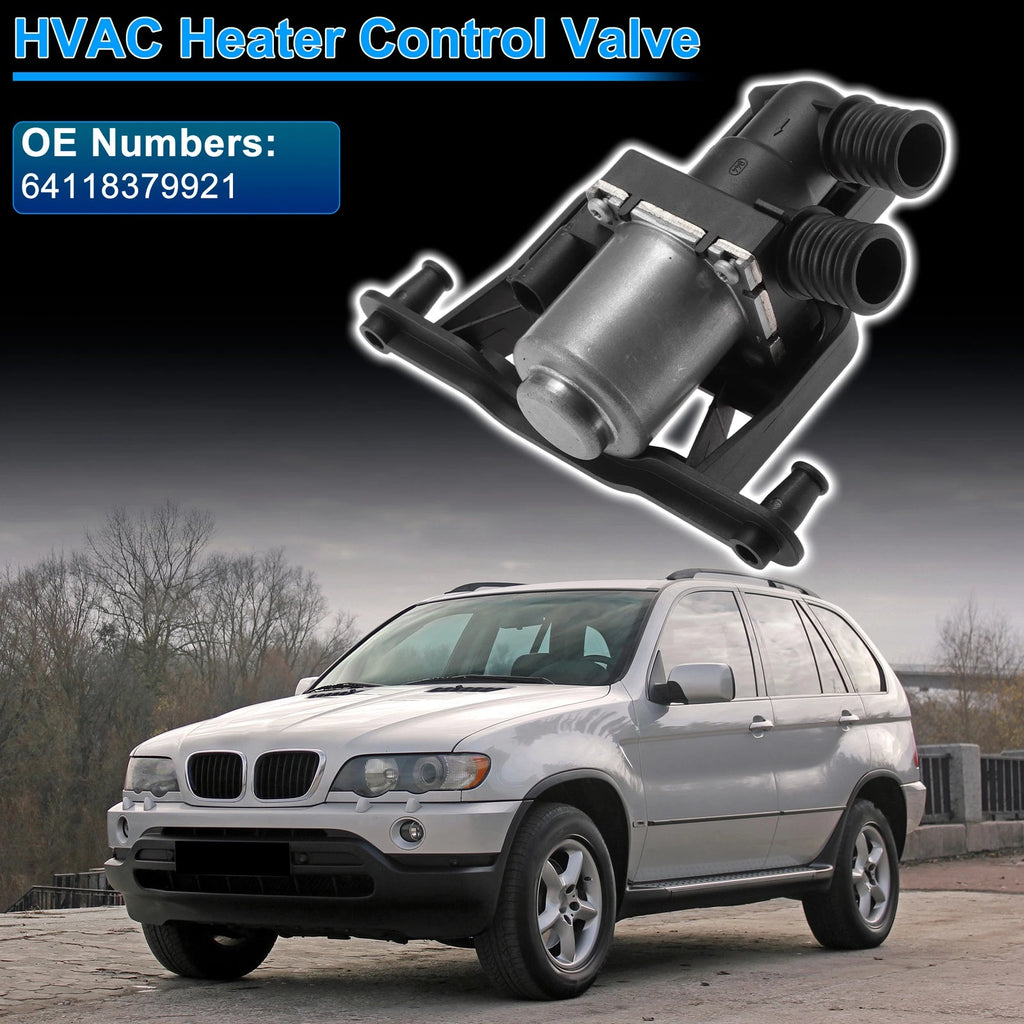 Heater Control Valve Replacement for BMW X5 (2001–2006)