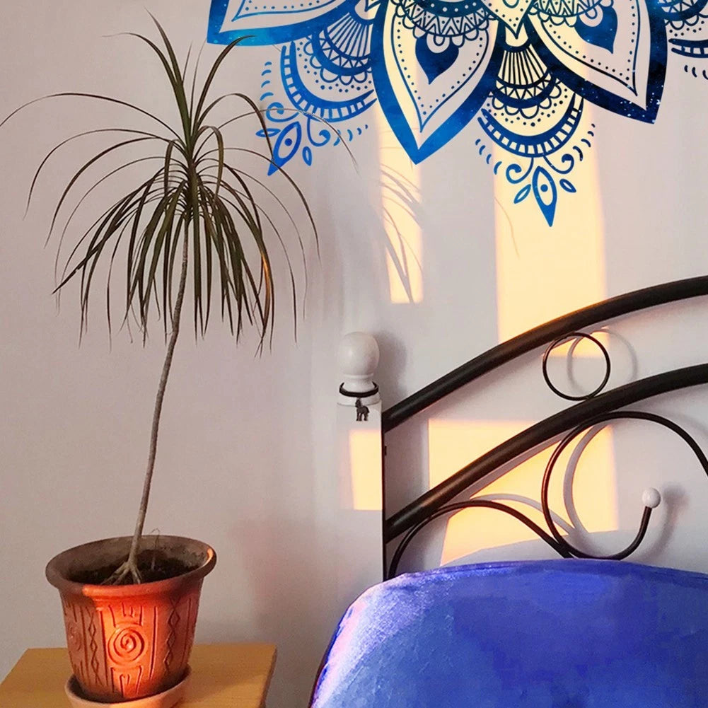 Stylish Mandala Vinyl Wall Sticker for Zen Decor