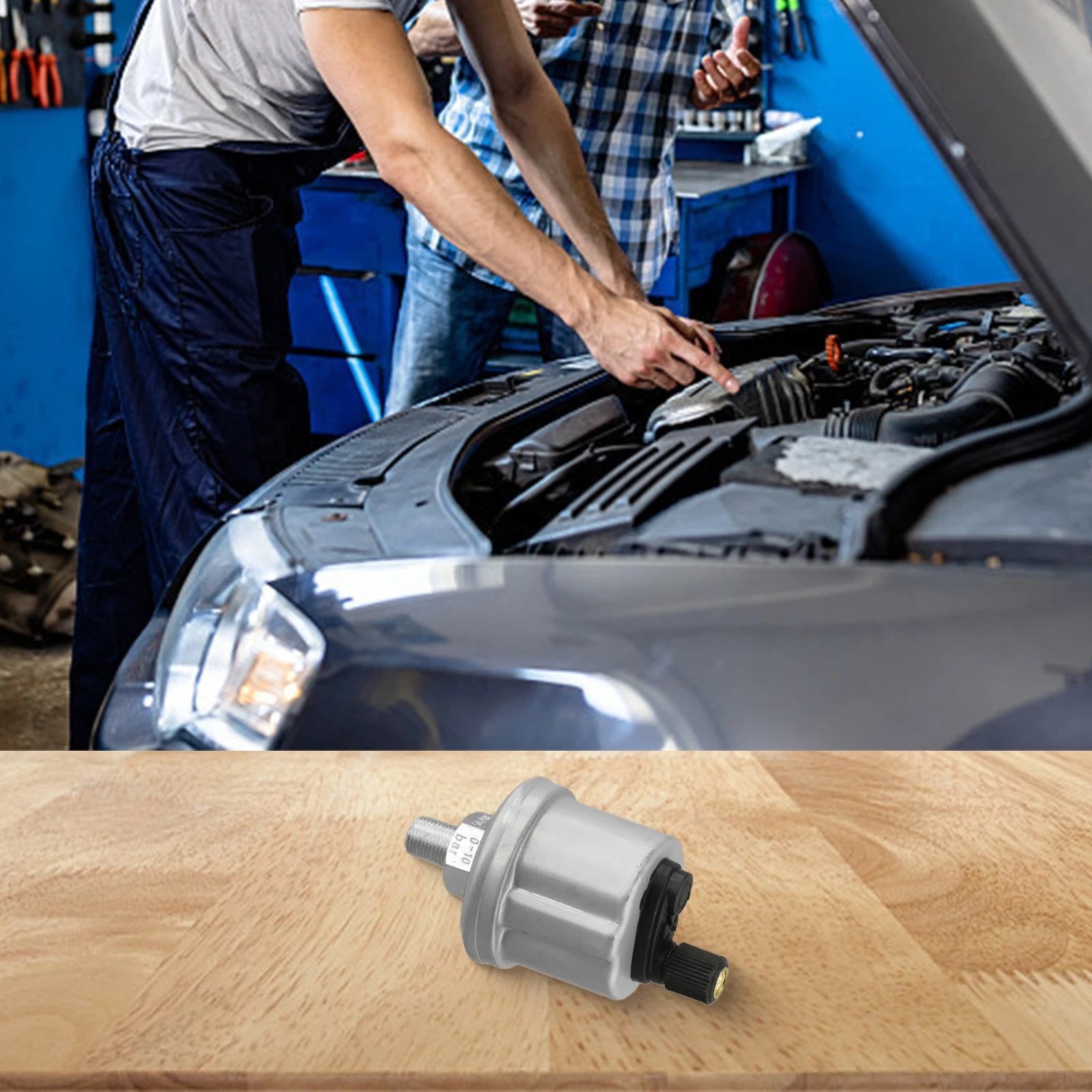 Engine Oil Pressure Sensor for VDO 1/8 NPTF (0-10BAR)