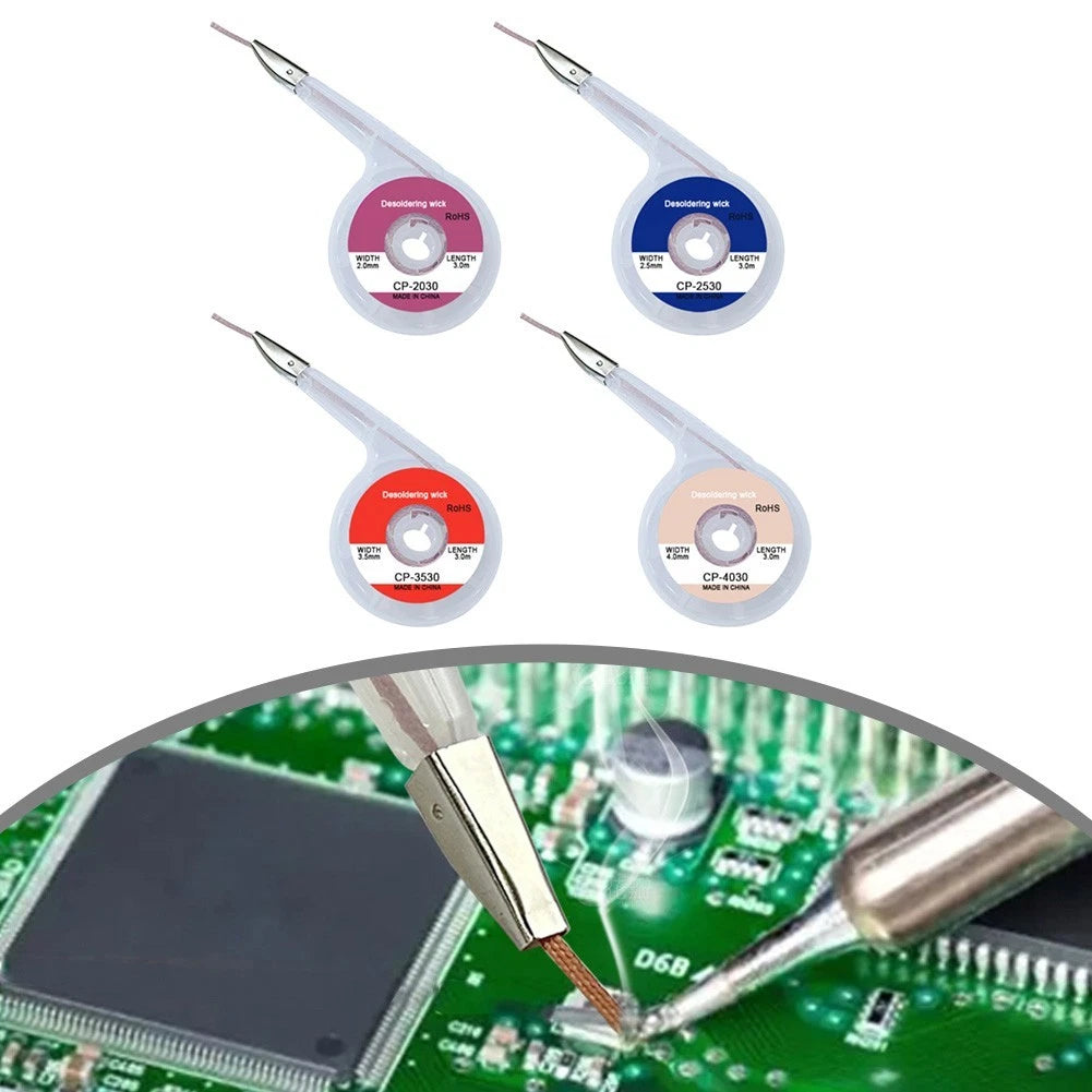 Desoldering Braid Tape for Solder Removal (3 Meter)