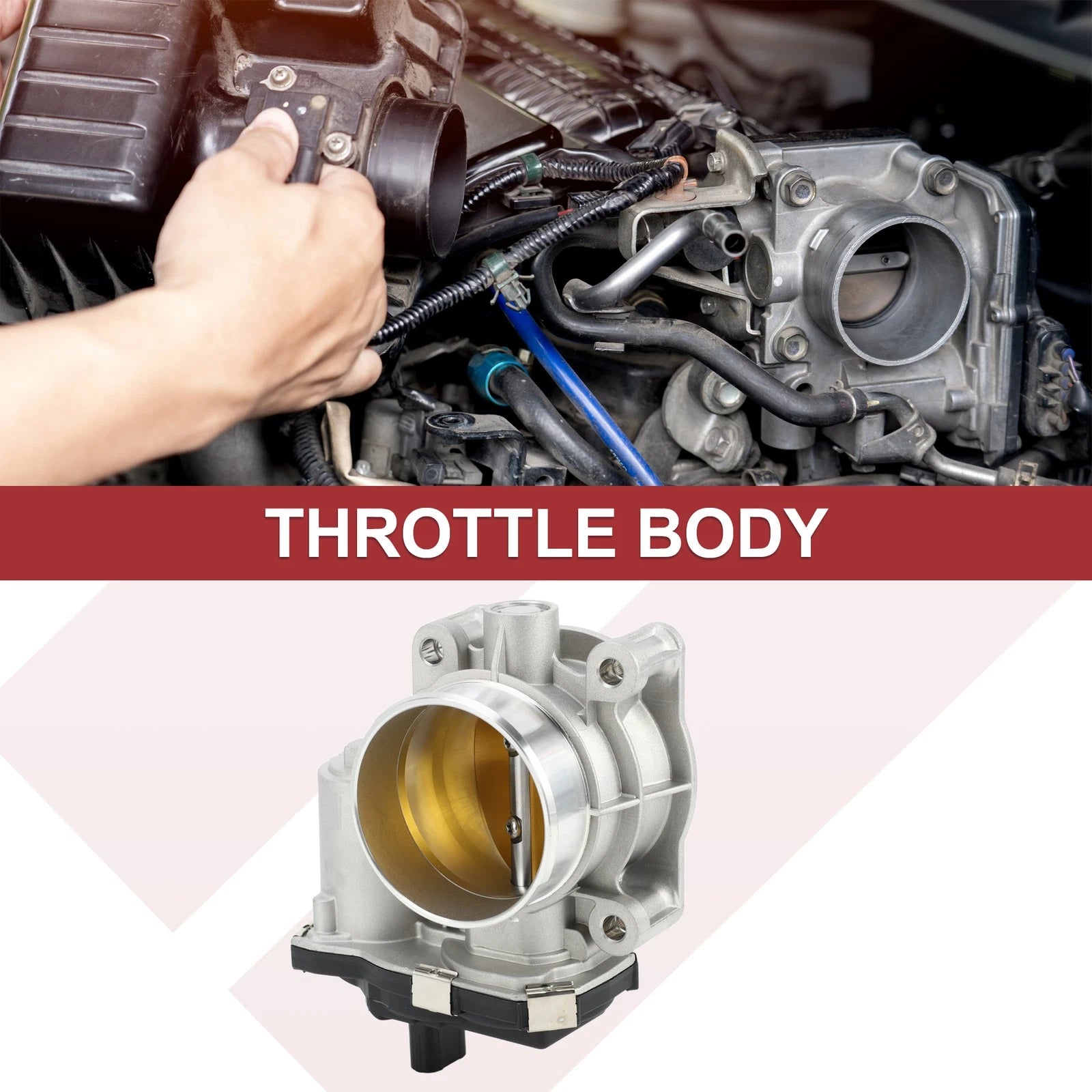 Throttle Body Actuator Replacement for Buick Regal Chevy Captiva Malibu (2011–2018)