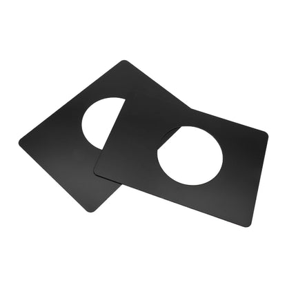2Pcs Stainless Steel Door Lock Reinforcement Plate for Doors