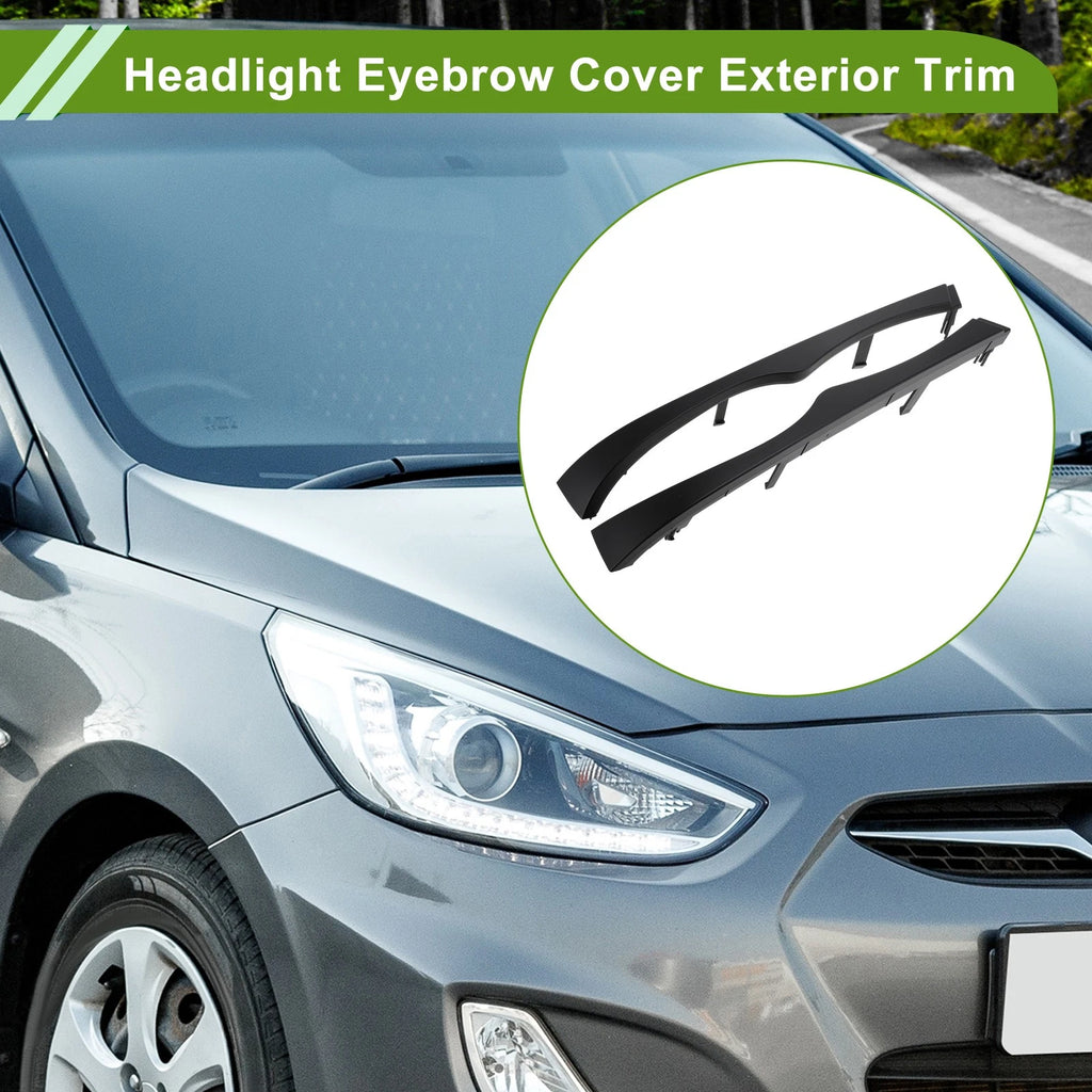 Headlight Eyebrow Cover Replacement for BMW 3 Series E46 (1998–2005)