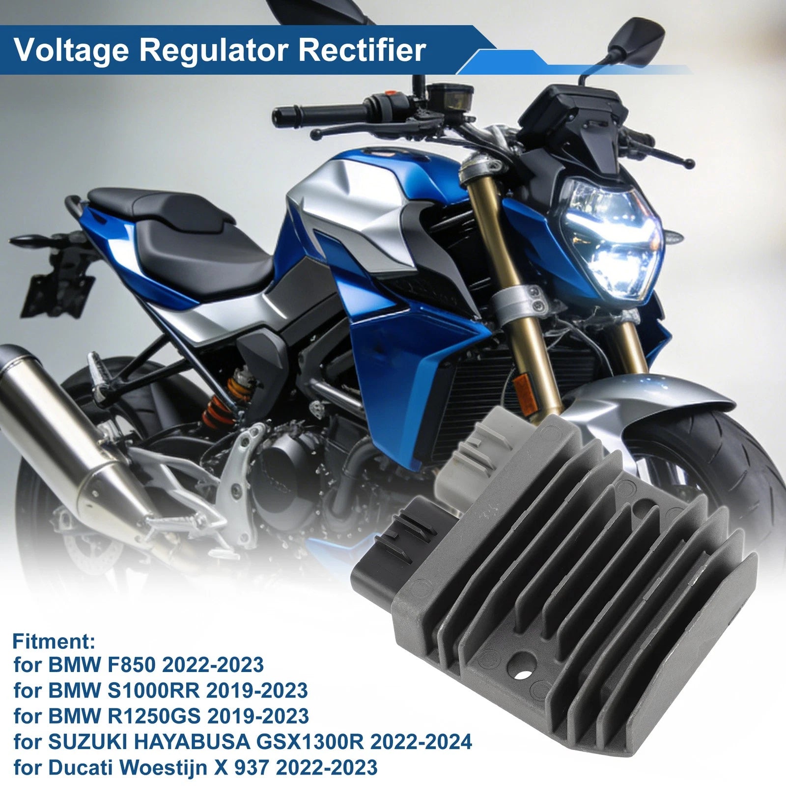 Voltage Regulator Rectifier Replacement for BMW F850 (2022–2023)