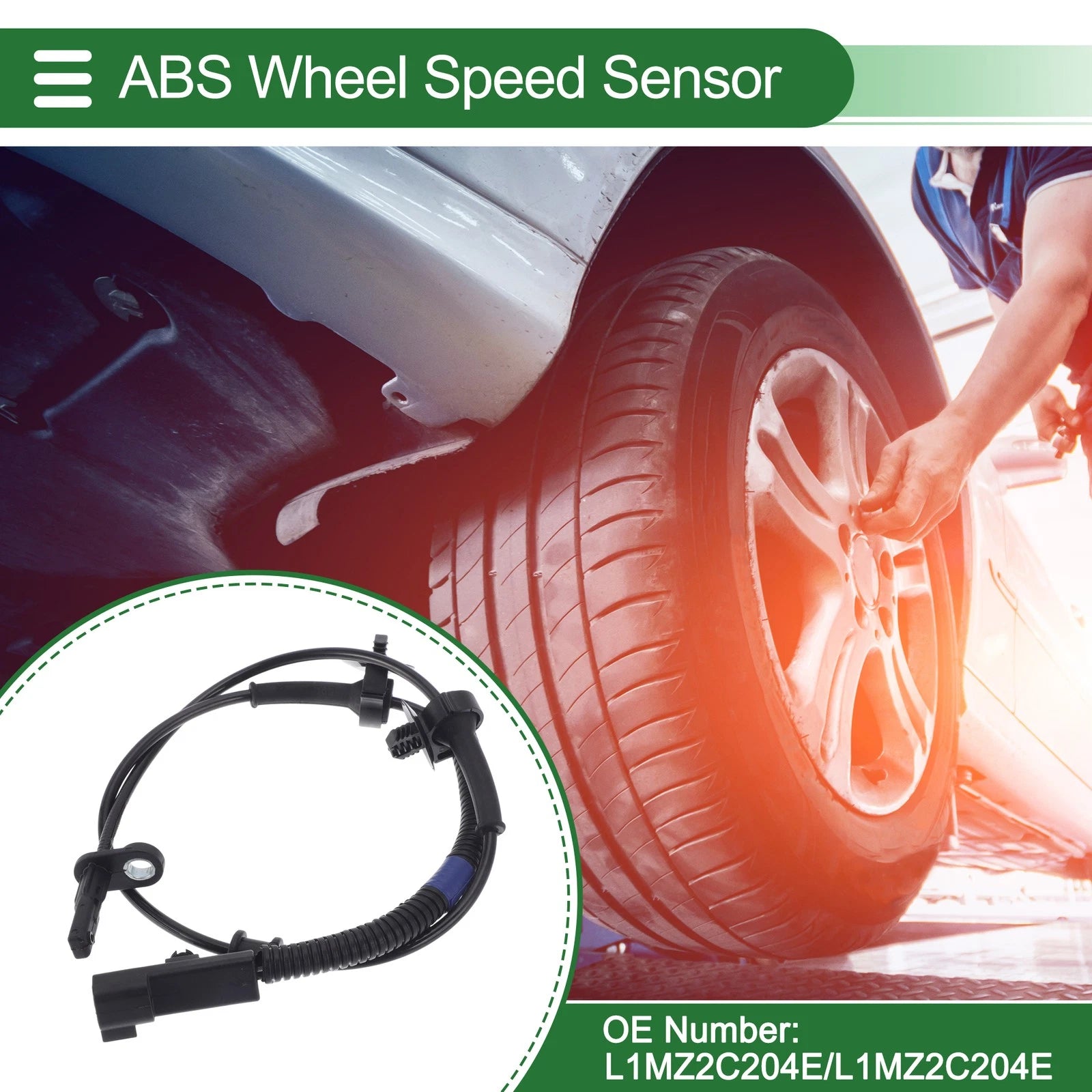 ABS Wheel Speed Sensor for Ford Explorer (2002–2005) No.L1MZ2C204E