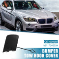 Front Bumper Tow Hook Cover Replacement for BMW X1 E84 (2012–2015) Black