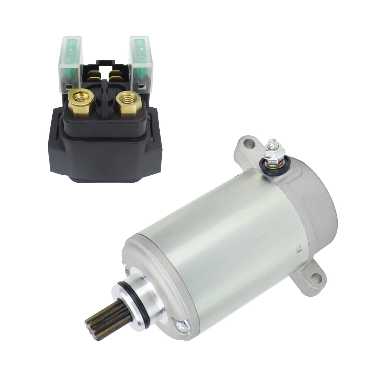 Starter for Yamaha 350 (1995) - Wolverine 350 Starting Motor with Relay