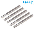 5Pcs 5/32" 4 Flute Carbide End Mill for