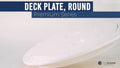 2-Pack 4" Round Inspection Deck Plate Hatch for Marine Use