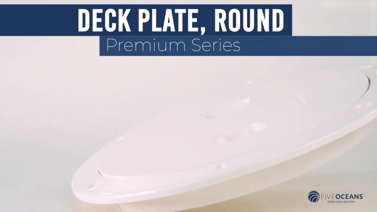 2-Pack 4" Round Inspection Deck Plate Hatch for Marine Use
