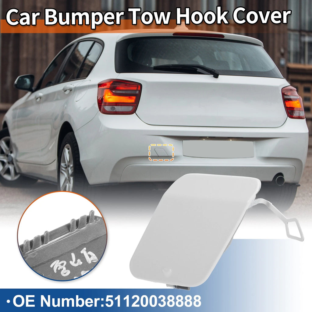 Rear Tow Hook Cover Replacement for BMW 1 Series F20 (2013–2019)