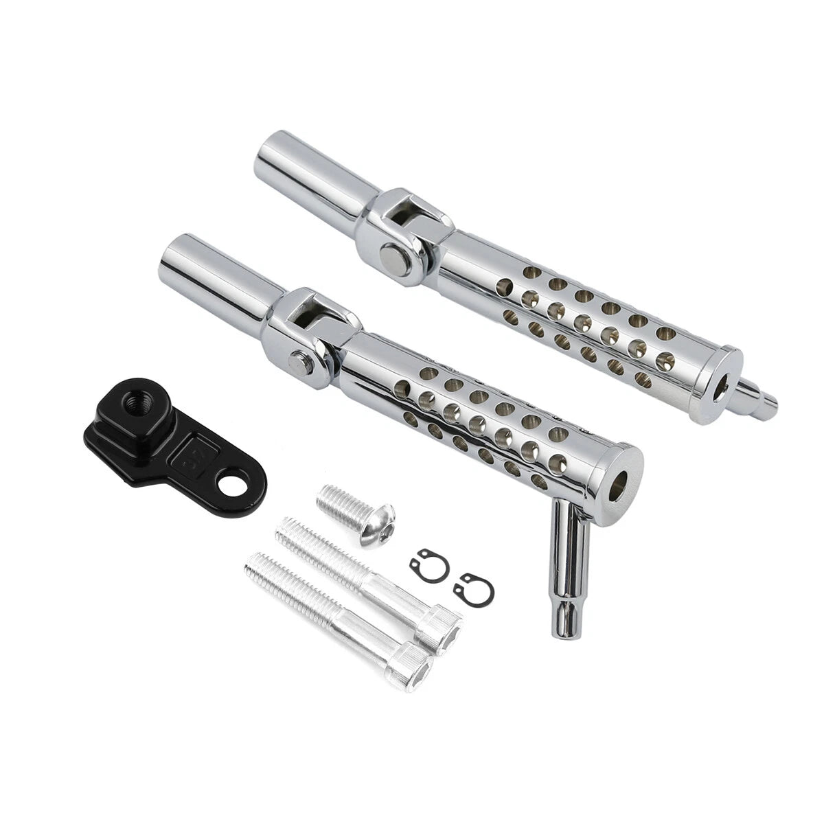 Passenger Foot Pegs for Harley Softail Slim FLS (2012–2017)