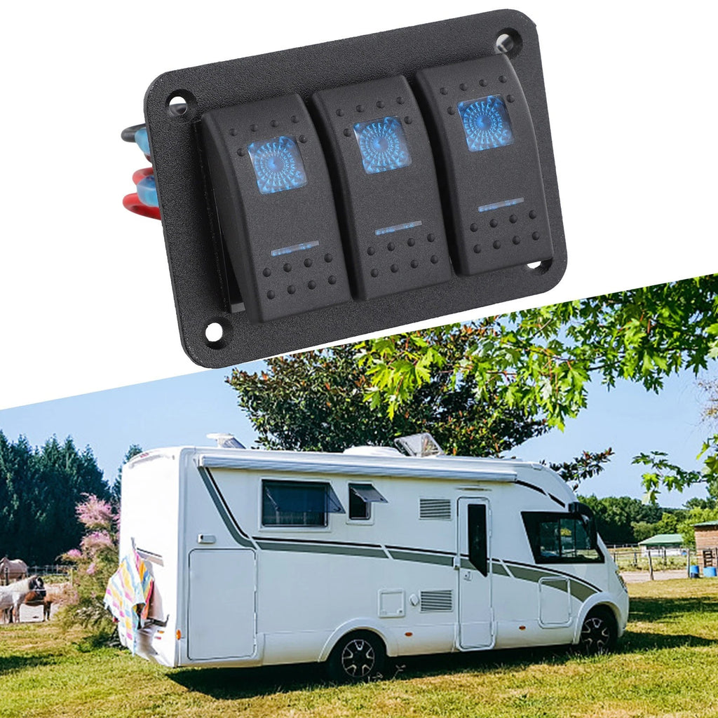 Multi Function Switch Panel for Automotive and Marine Control