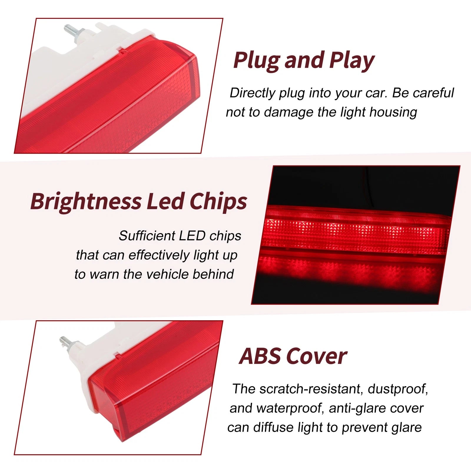 LED Third Brake Light for Chrysler Pacifica (2004–2008) 923260