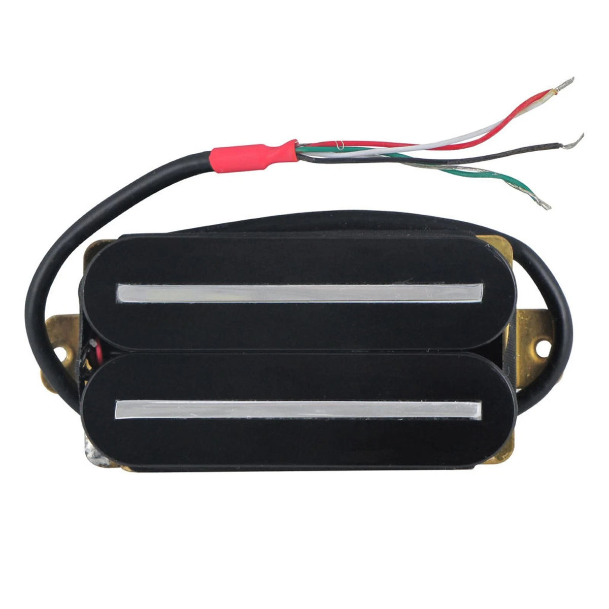 Humbucker Pickup Kit for Electric Guitar (Ceramic, Black)