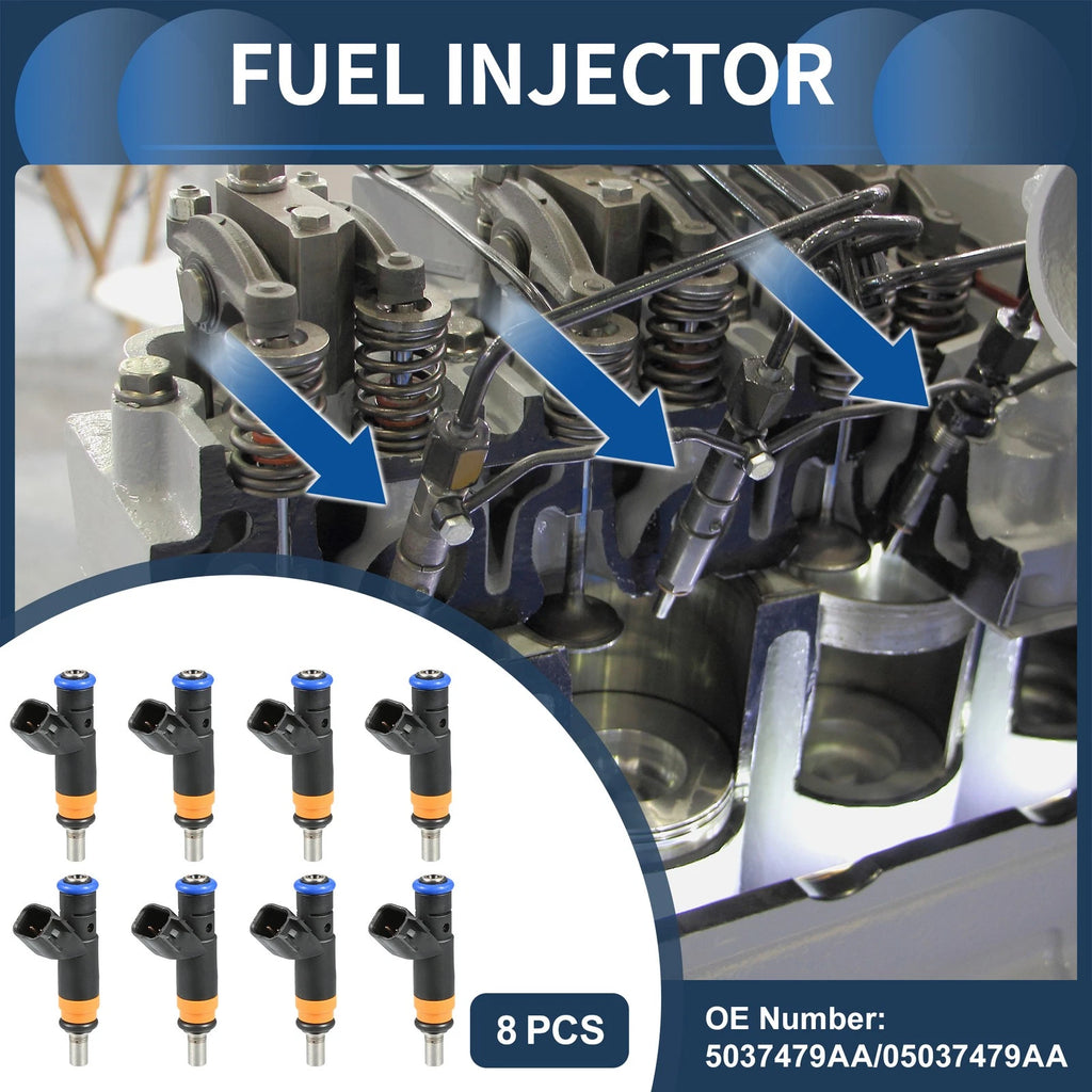 Fuel Injector Replacement for Dodge Ram 1500 (2009–2010) 5.7L 8 Pack