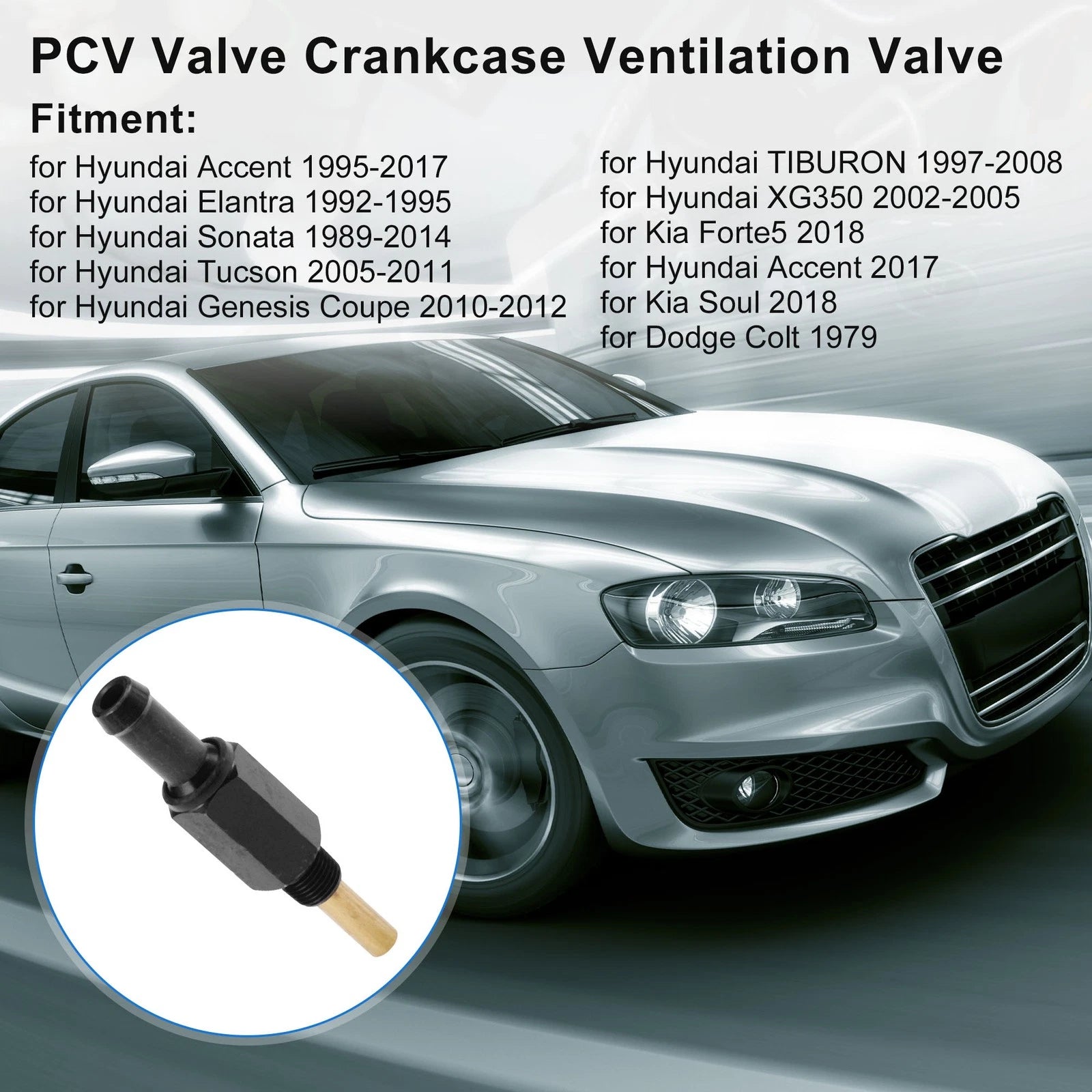PCV Valve Replacement for Hyundai Accent (1995–2017)