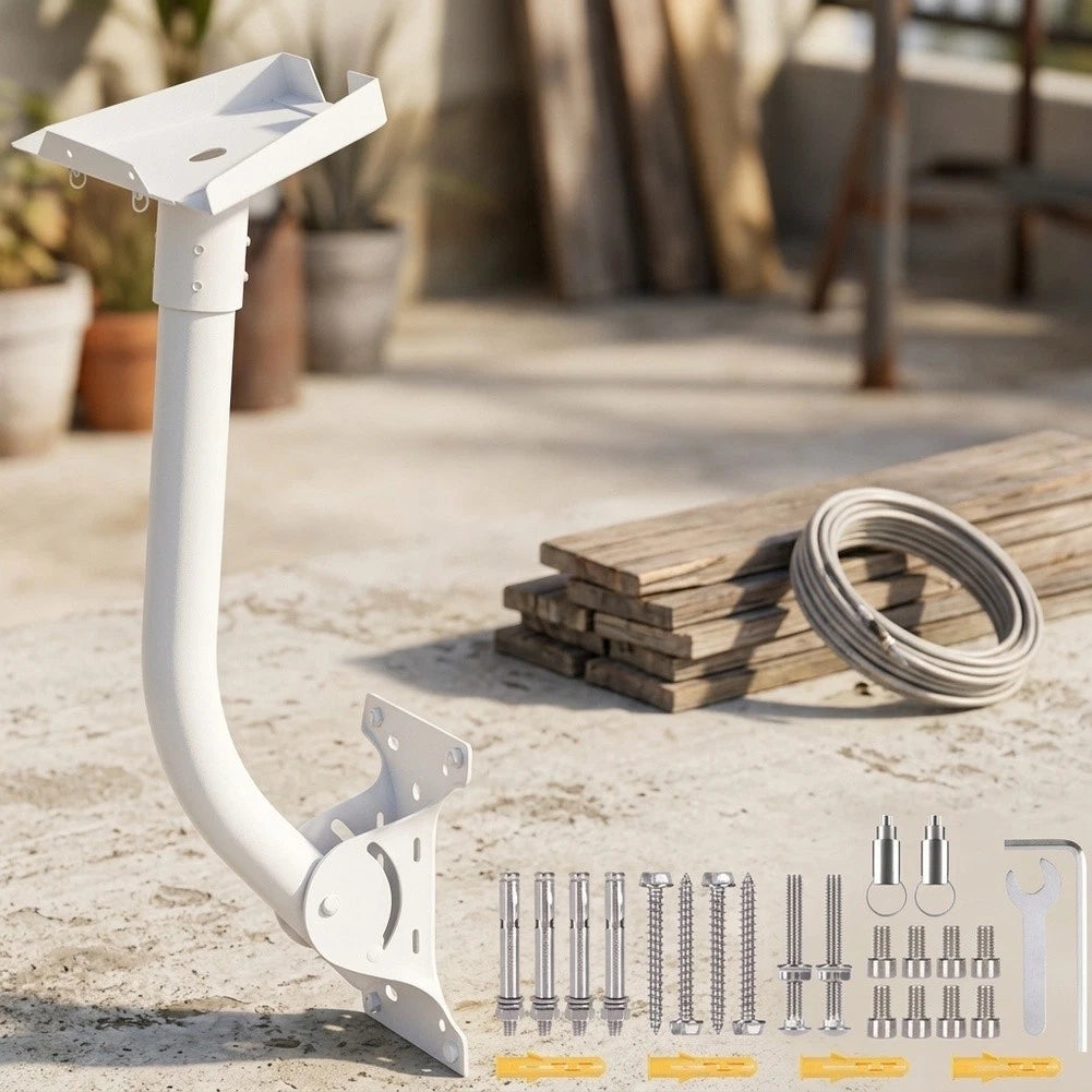 Adjustable For Starlink Mount for Gen3 Dish Curved Design for RV Outdoor Use
