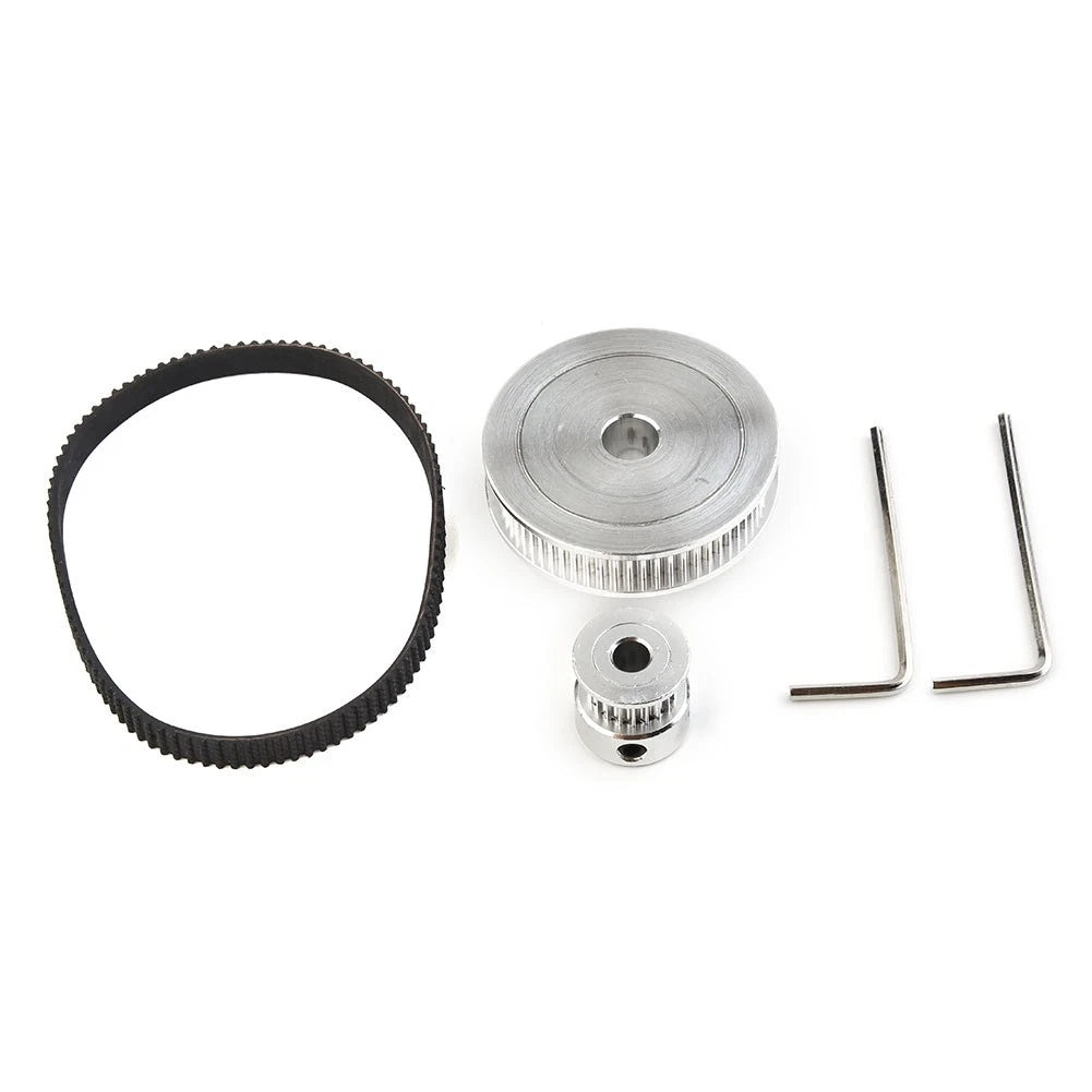 GT2 Timing Belt Closed Loop 200mm Pulley with 20 Teeth and 60 Teeth for 3D Printer