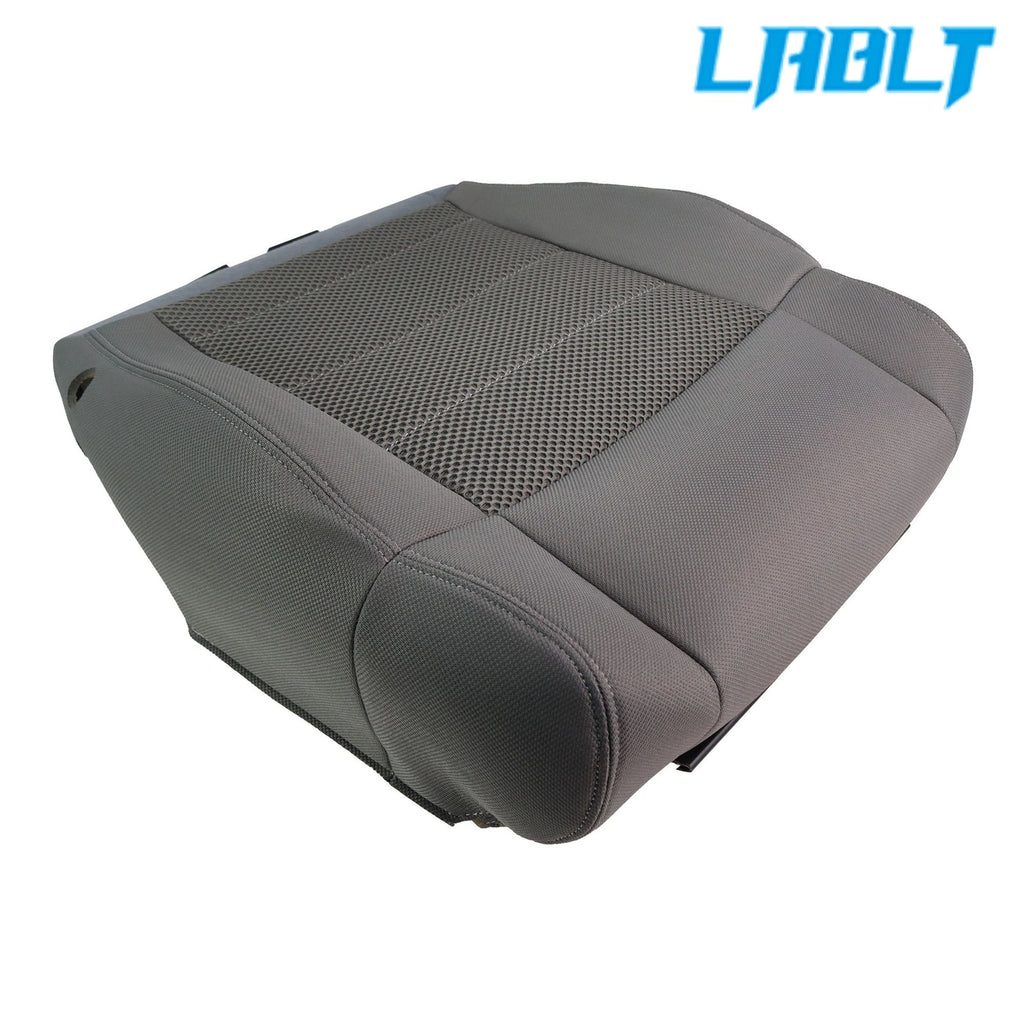 Seat Cover for Jeep Wrangler (2007–2012) Gray Cloth Driver Bottom