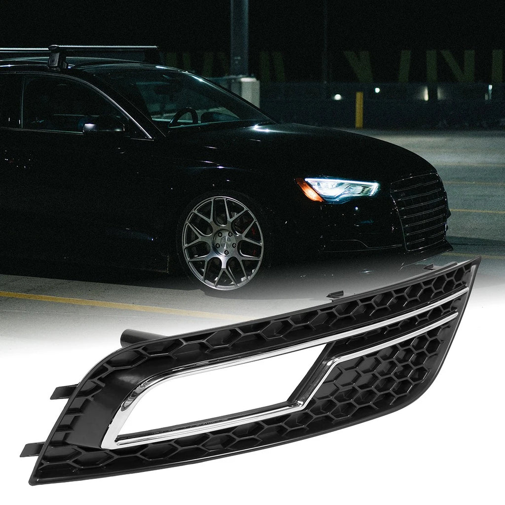 Front Right Fog Light Grille Cover Trim for Audi A4L 2013–2016
