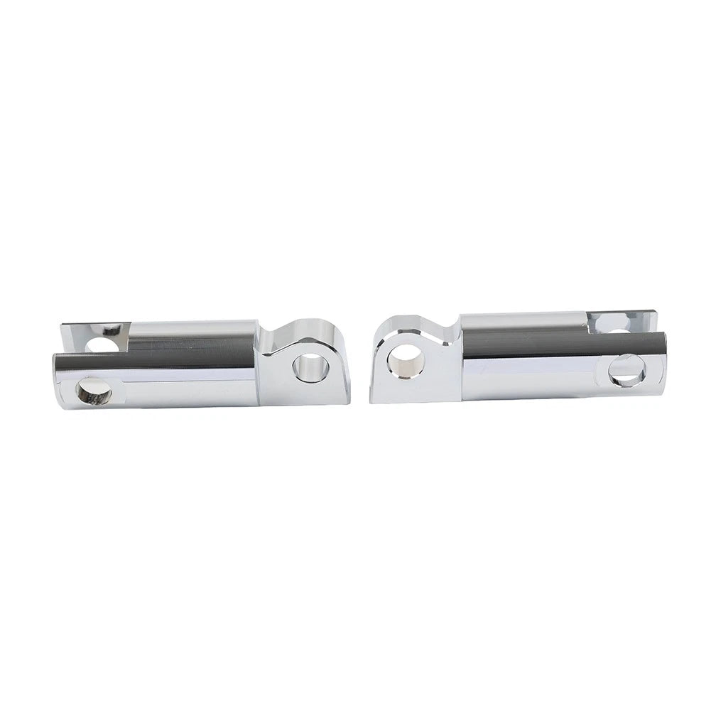 Chrome Foot Peg Extensions for Harley Touring Electra Glide (Universal)