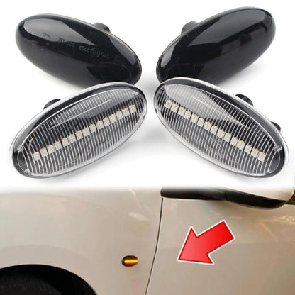 LED Dynamic Side Marker Turn Signal Sequential Blinker Lights for Mazda 3 (2004–2011)